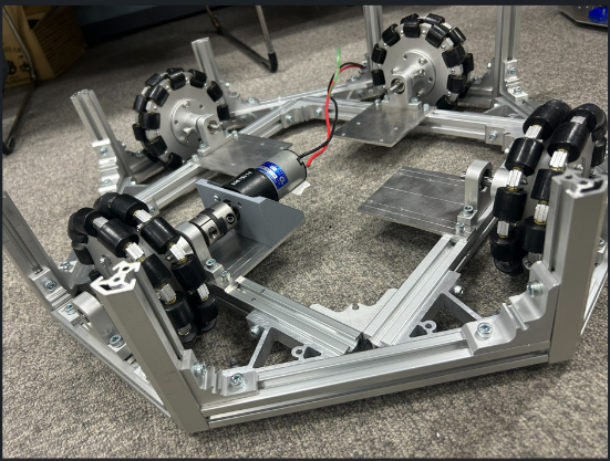 ミスミのベアリングを使用したロボット