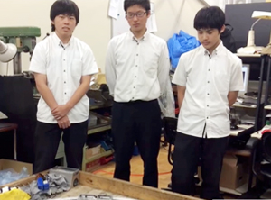 太成学院大学高等学校　ロボット制作部